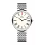 TITONI Airmaster vyrų laikrodis TQ52718S-608 37mm nerūdijantis plienas sidabrinis ciferblatas