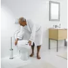 Tualeto pakėlimo sėdynė SAM White