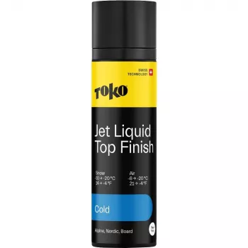 Toko Jet Liquid Cold Ski Wax 70ml – aukšto našumo skystas slidžių vaškas šaltam sniegui