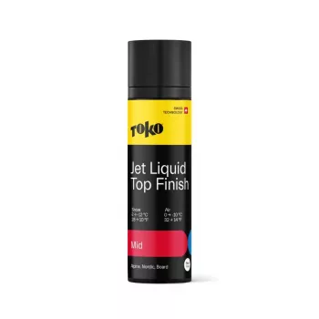 Toko Jet Liquid Mid Slidinimo vaškas 70ml – aukštos koncentracijos fluorokarboninis skystas vaškas kalnų ir lygumų slidėms