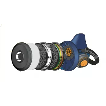 Toko Racing Protection Mask – Juoda, Unisex, Neopreninė Veido Kaukė Slidinėjimui ir Snieglenčių Sportui