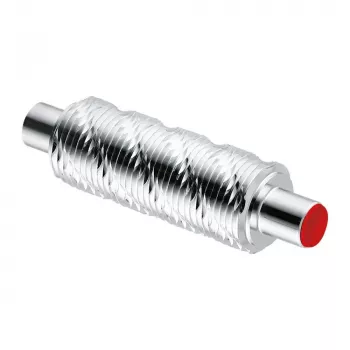 Toko Structurite Roller Red – plieninis slydimo struktūros volelis 1,0 mm V formos