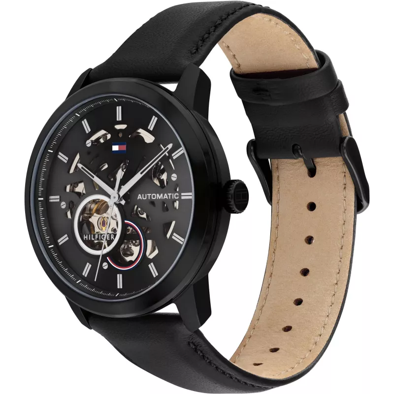 Vyriškas laikrodis Tommy Hilfiger Damon 1710659 43mm mėlynas ciferblatas nerūdijantis plienas