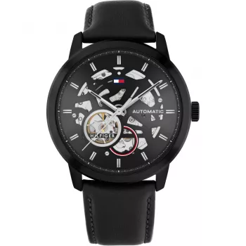 Vyriškas laikrodis Tommy Hilfiger Damon 1710659 43mm mėlynas ciferblatas nerūdijantis plienas