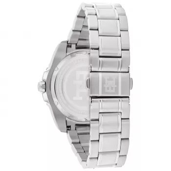 Tommy Hilfiger Vyriškas Laikrodis 1792131 Analoginis Kvarcinis 42mm Mėlynas Ciferblatas Ruda Oda