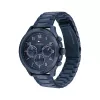 Tommy Hilfiger Vyriškas Damon kvarcinis laikrodis 1791853 44mm mėlynas silikonas