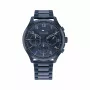 Tommy Hilfiger Vyriškas Damon kvarcinis laikrodis 1791853 44mm mėlynas silikonas