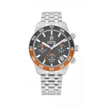 Tommy Hilfiger vyriškas Damon kvarcinis laikrodis 1792186 41mm nerūdijantis plienas mėlynas ciferblatas
