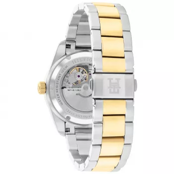 Tommy Hilfiger Deacon Vyriškas Kvarco Laikrodis 40mm Mėlynas Ciferblatas Plieninis Tinklelis