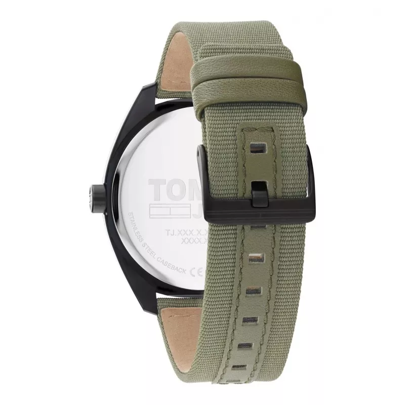 Tommy Hilfiger vyriškas chronografinis laikrodis Decker 1792040 45 mm nerūdijantis plienas mėlynas ciferblatas