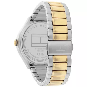 Tommy Hilfiger Vyriškas Decker Kvarcinis Laikrodis 1782658 40mm Mėlynas Ciferblatas Plieninė Apyrankė