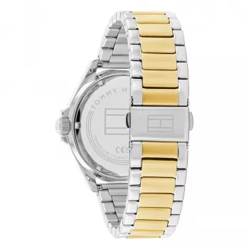 Tommy Hilfiger vyriškas laikrodis Decker 1792013 43 mm mėlynas ciferblatas ruda oda