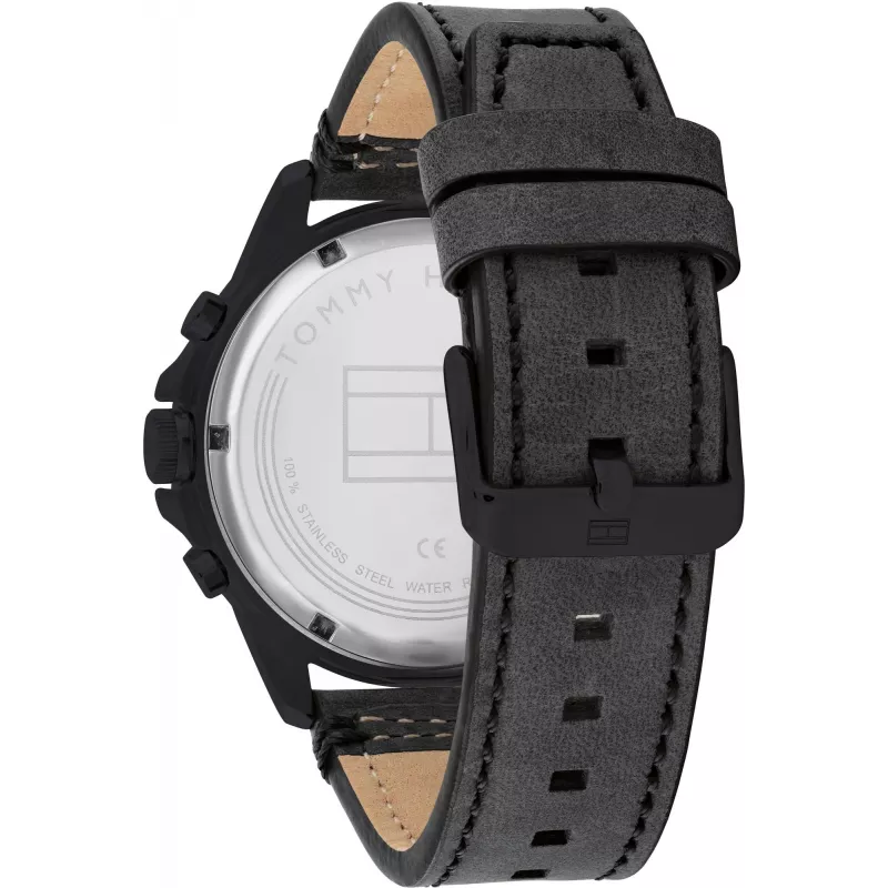 Vyriškas laikrodis Tommy Hilfiger 1791893 46mm nerūdijantis plienas mėlynas ciferblatas
