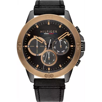 Vyriškas laikrodis Tommy Hilfiger 1791893 46mm nerūdijantis plienas mėlynas ciferblatas