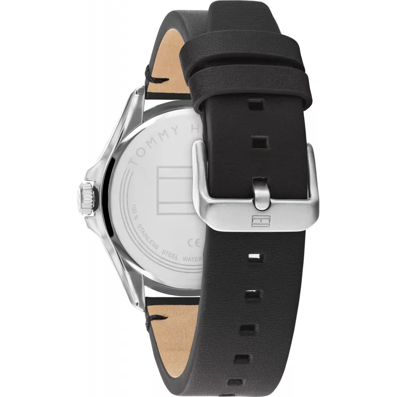 Tommy Hilfiger vyriškas laikrodis 1791904 44mm nerūdijantis plienas mėlynas ciferblatas
