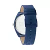 Tommy Hilfiger vyriškas laikrodis 1792041 45 mm mėlynu ciferblatu ir rudu odiniu dirželiu