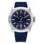 Tommy Hilfiger vyriškas laikrodis 1792134 48mm nerūdijančio plieno mėlynu ciferblatu