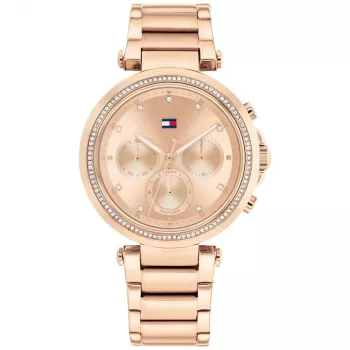 Tommy Hilfiger Women's Pippa Quartz Watch 1782705 38mm Silver Stainless Steel