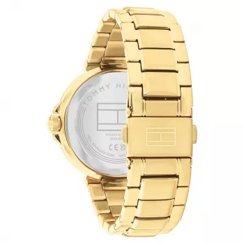 Tommy Hilfiger Women's Pippa Quartz Watch 1782755 38mm Silver Dial Two-Tone Stainless Steel