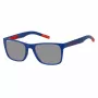 TOMMY JEANS TJ-0045-S-8RU Unisex Akiniai Nuo Saulės – Juodas Rėmas, Pilki Lęšiai 52/19/140 mm