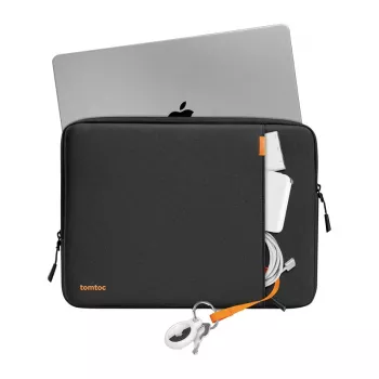 TOMTOC Defender-A13 13 inch MacBook Dėklas (Juodas)