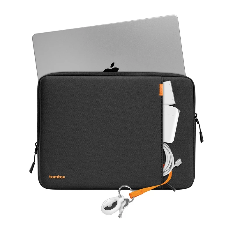 TOMTOC Defender-A13 13 inch MacBook Dėklas (Juodas)