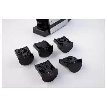 TORNADO TST-550-GS 7-in-1 kavos aparatas (15 barų, automatinis pieno plaktuvas, 1,2 l vandens talpa, juodos/sidabrinės spalvos) | Kur.lt