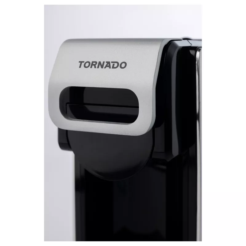 TORNADO TST-550-GS 7-in-1 kavos aparatas (15 barų, automatinis pieno plaktuvas, 1,2 l vandens talpa, juodos/sidabrinės spalvos) | Kur.lt