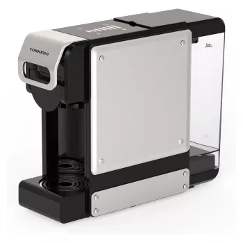 TORNADO TST-550-GS 7-in-1 kavos aparatas (15 barų, automatinis pieno plaktuvas, 1,2 l vandens talpa, juodos/sidabrinės spalvos) | Kur.lt