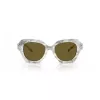Tory Burch TY7215U 318473 Moteriški akiniai nuo saulės – Dark Havana, Brown Gradient, 51mm