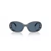 Tory Burch Moteriški Akiniai Nuo Saulės TY7214U 317780 Tamsiai Havana Ruda Gradient 53mm