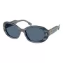 Tory Burch Moteriški Akiniai Nuo Saulės TY7214U 317780 Tamsiai Havana Ruda Gradient 53mm