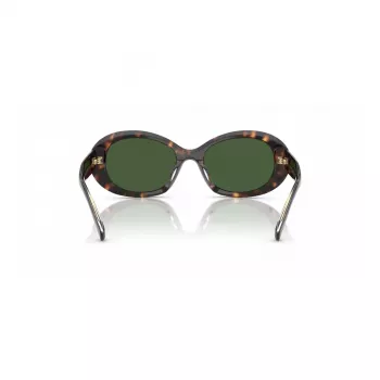 Tory Burch moteriški akiniai nuo saulės TY7214U172871 – kvadratinis/butterfly rėmelis, rudi gradientiniai lęšiai, 53/19/140 mm