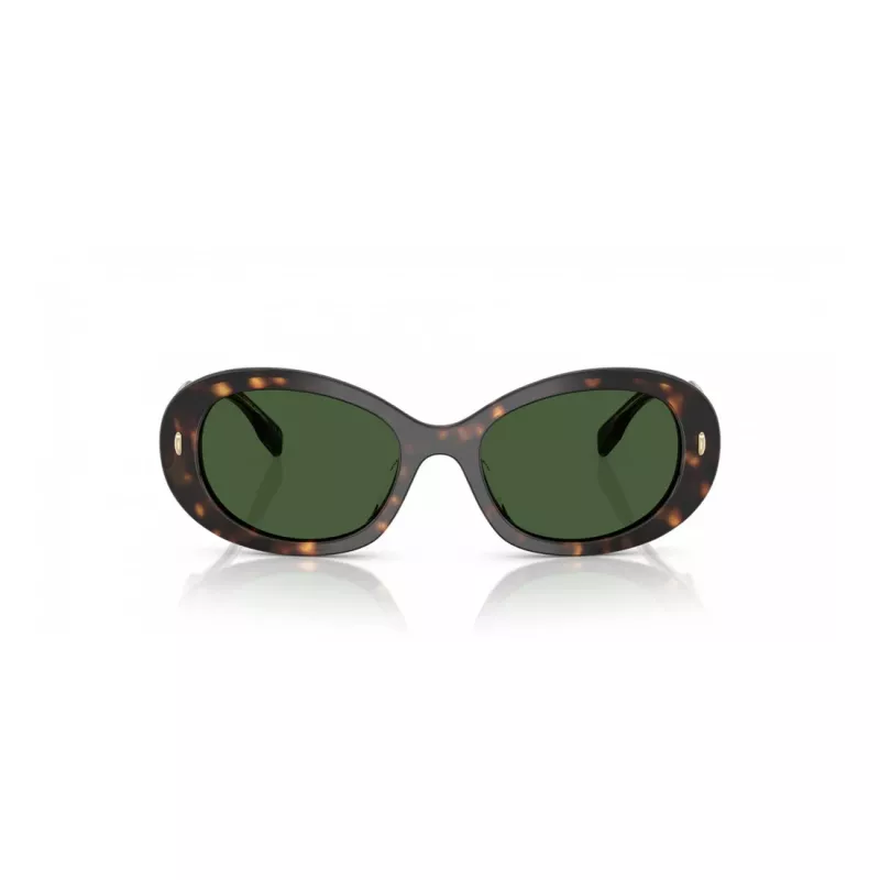 Tory Burch moteriški akiniai nuo saulės TY7214U172871 – kvadratinis/butterfly rėmelis, rudi gradientiniai lęšiai, 53/19/140 mm
