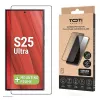 TOTI PREMIUM 3D grūdinto stiklo ekrano apsauga Full Cover, skirta Samsung Galaxy S25 Ultra