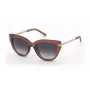 TOUS moteriški katės akies formos akiniai nuo saulės STOD13-530893 Havana ruda gradientinė 53mm