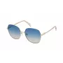 TOUS moteriški akiniai nuo saulės STO439-560309 geometrinis acetatinis rėmelis UV400 56mm