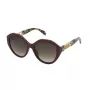 TOUS moteriški akiniai nuo saulės STOB90-5508LA Havana acetatas katės akies 55 mm