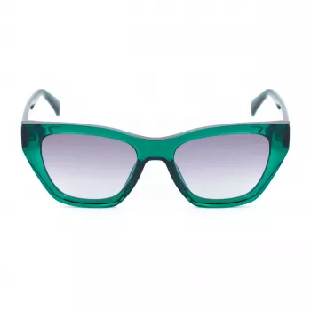 TOUS Women STOB85-530G61 Cat Eye Akiniai Juodi Pilkas Gradientas 53mm