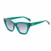 TOUS Women STOB85-530G61 Cat Eye Akiniai Juodi Pilkas Gradientas 53mm