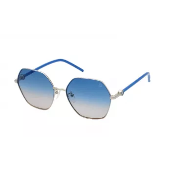 TOUS moteriški akiniai nuo saulės STO456560SNA – acetatinis rėmelis, UV400 apsauga, 56 mm lęšiai