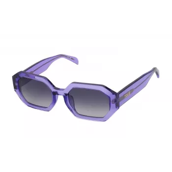 TOUS moteriški akiniai nuo saulės STOB83530C52 Havana acetatas ruda gradientinė UV400