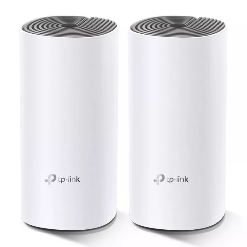 TP-Link Deco E4 AC1200 viso namo „Mesh“ Wi-Fi sistema (2 vnt.)