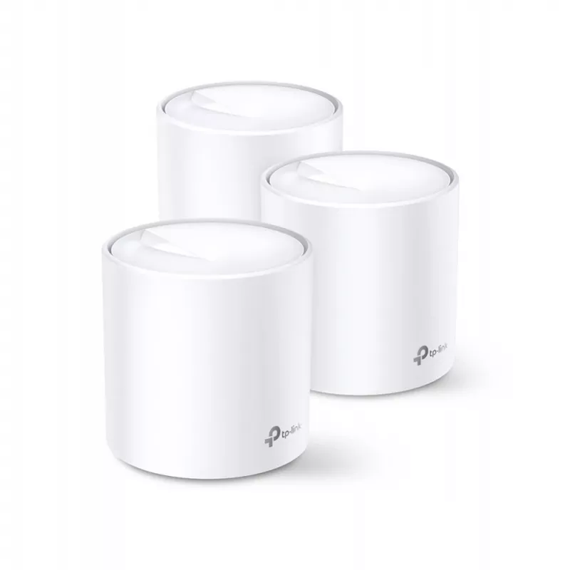 TP-Link Deco X60 AX3000 viso namo „Mesh“ Wi-Fi 6 sistema (3 vnt. rinkinys)