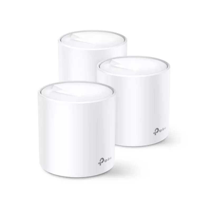 TP-Link Deco X60 AX3000 viso namo „Mesh“ Wi-Fi 6 sistema (3 vnt. rinkinys)