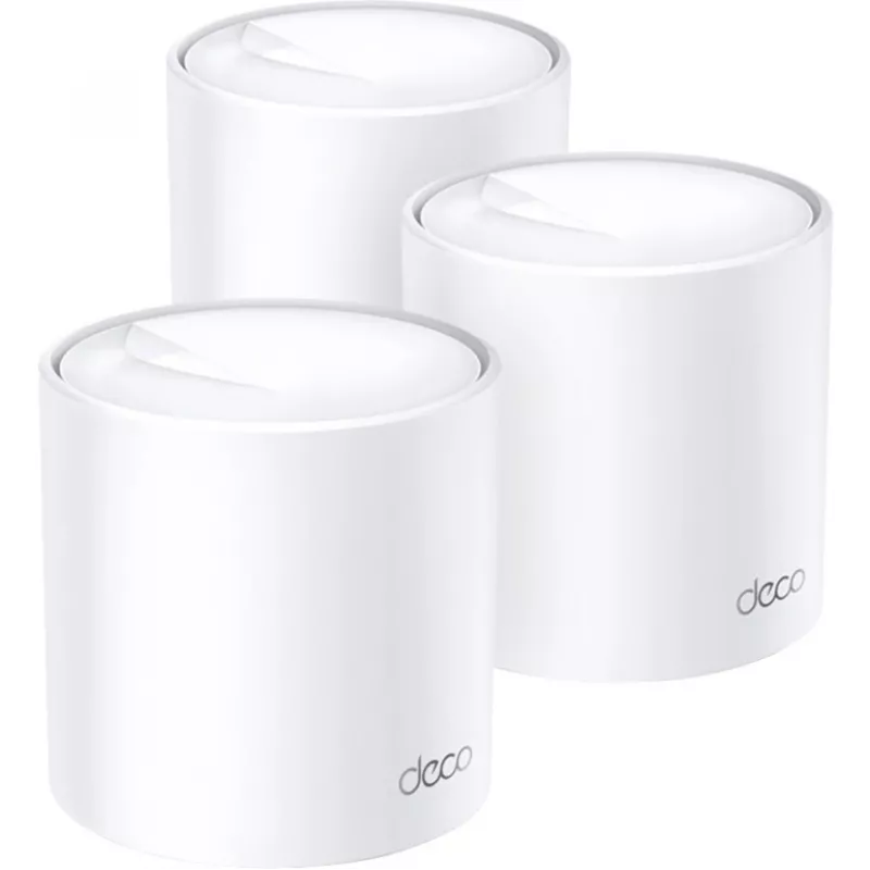 TP-Link Deco X60 AX3000 viso namo „Mesh“ Wi-Fi 6 sistema (3 vnt. rinkinys)
