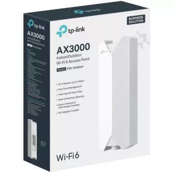 TP-Link Festa F65-Outdoor (EU) AX3000 lauko Wi-Fi 6 prieigos taškas, dviejų juostų, PoE+, IP67
