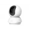 TP-Link Tapo C200 Pan/Tilt belaidė vaizdo kamera, 1080p Full HD, 360° pan, 114° tilt, naktinis matymas, dvipusis garsas, microSD lizdas, veikia su Alexa ir Google Assistant, balta