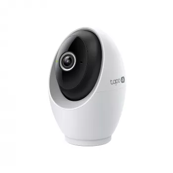 TP-LINK Tapo C260 V1 4K UHD pasukama/pakreipiama Wi-Fi saugos kamera, 8MP, spalvinis naktinis matymas, dvipusis garsas, dviejų juostų, microSD iki 256GB, veikia su Alexa ir Google Assistant