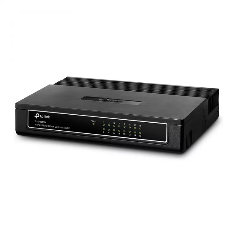 TP-Link TL-SF1016D 16 prievadų 10/100 Fast Ethernet darbalaukio komutatorius